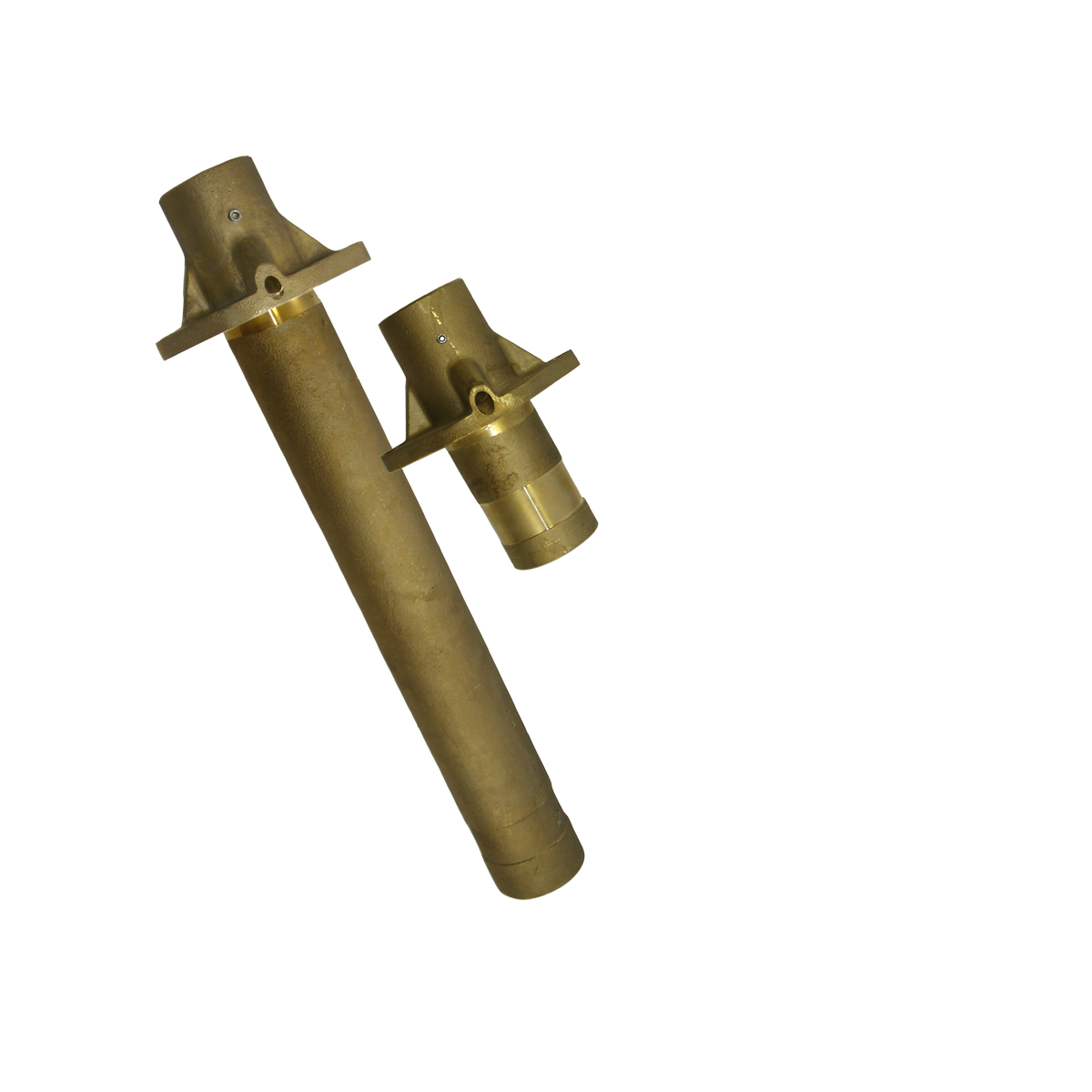 M24127 – Albin Bronze Stern Bearing Housings with Tube – Oval Flange