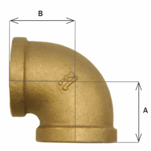 00101150 – Bronze Elbows – 90 Degrees