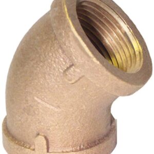 00102025 – Bronze Elbows – 45 Degrees