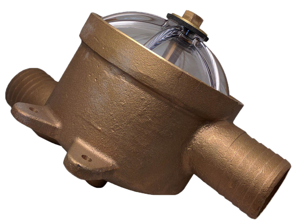 00IWS150DOME – Bronze Intake Water Strainers – Low Profile (Dome)