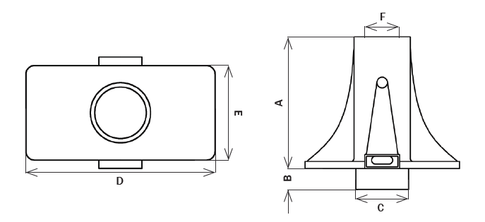 stern_bearing_housing_-_rectangular_flange_drawing