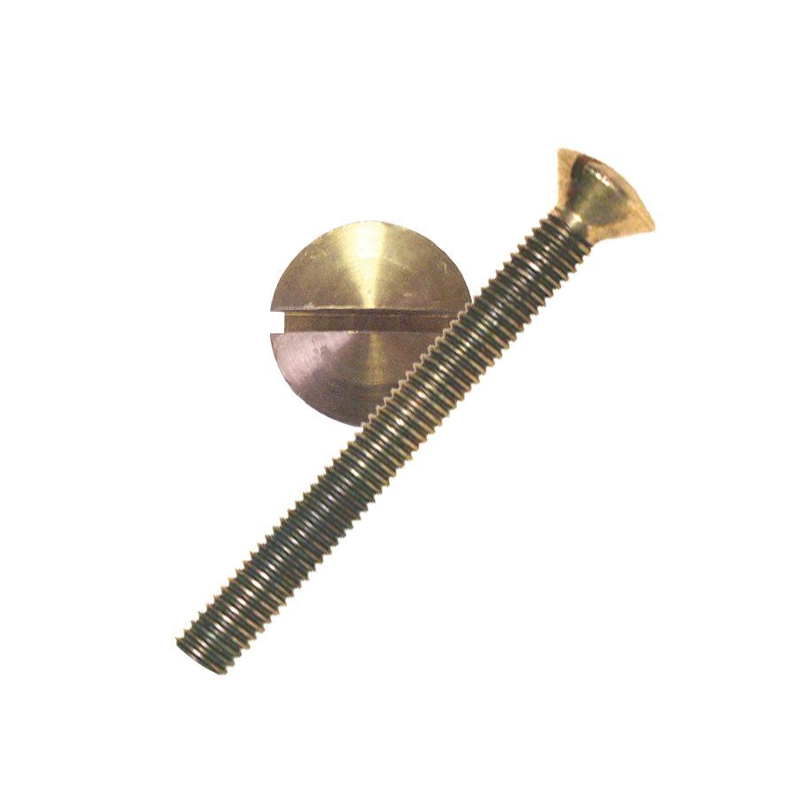 OVHD037X550OH – Bronze Strut Bolts – Oval Head Slotted