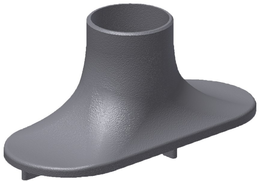 8-SBM-O-W – Suction Bellmouth 8″