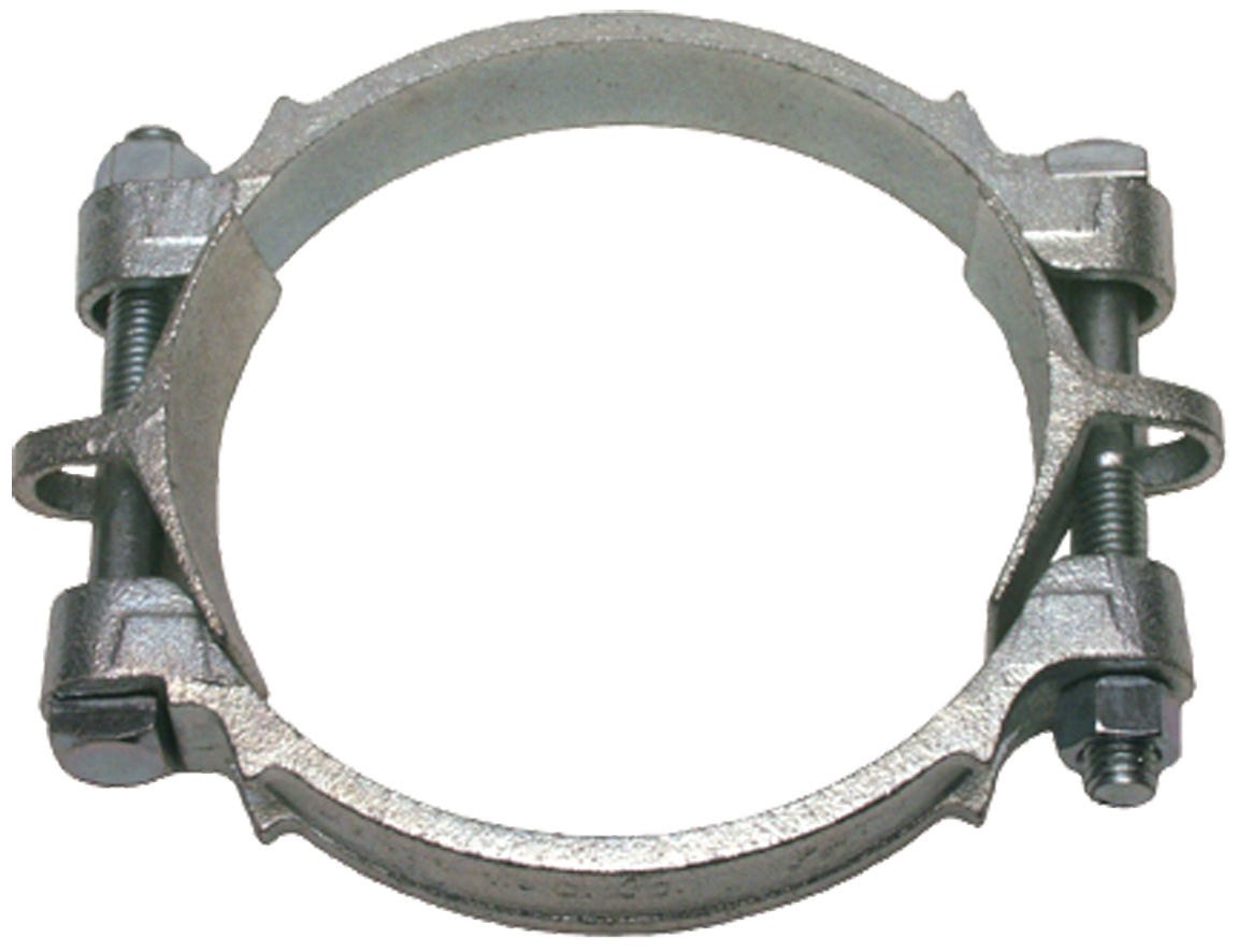 30DB988 – Zinc Plated Malleable Iron Clamps – Double Bolt